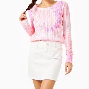 Lilly Pulitzer White Kooper Skirt